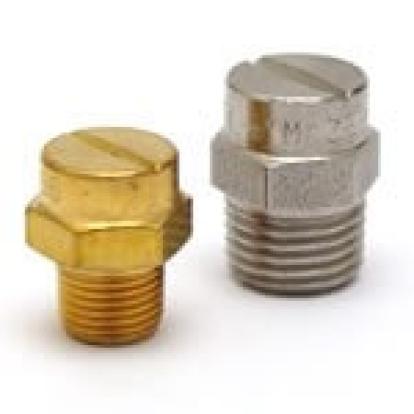 Flat jet nozzles