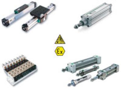 ATEX szelepek és munkahengerek