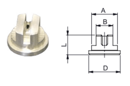 C1 – nozzle for locknut