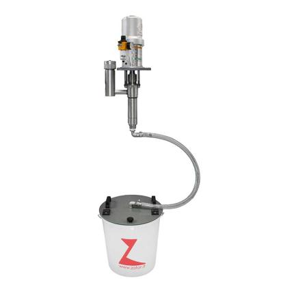 Dosing with piston pump