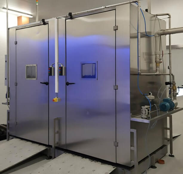 Renewing of industrial washing equipment